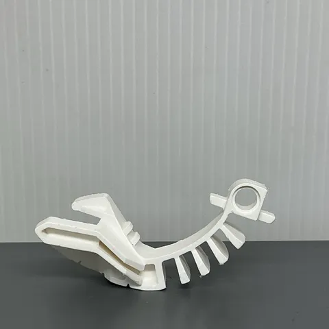 LEGO Bionicle Part 40507 White Tohunga Bamboo Disk Thrower Arm 1393 8713