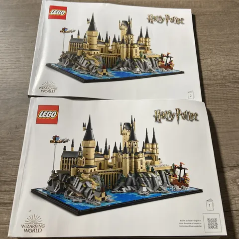 LEGO® Harry Potter™ 76419 Hogwarts™ Castle and Grounds Instruction Manuals Only!