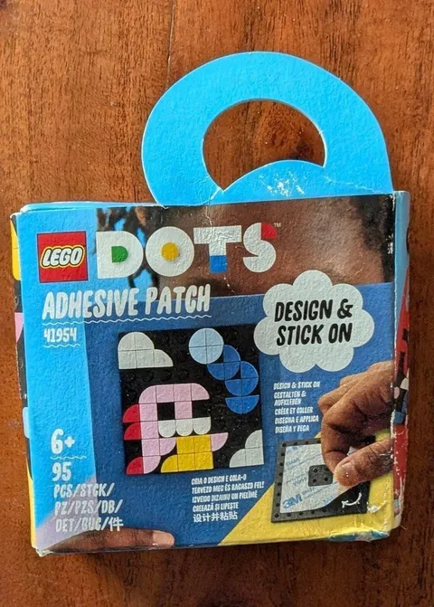 LEGO Dots 41954 Adhesive Patch - New & Boxed - Creative Craft Kit for Kids