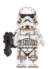 Lego Star Wars Dirty Storm Trooper Custombody Armored Mandalorian  Minifigure