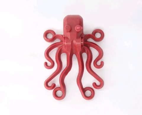 Lego Red Octopus Minifigure Animal