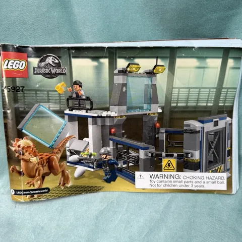 Lego Jurassic World 75927 Stygimoloch Breakout Instructional MANUAL ONLY