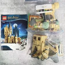 LEGO Harry Potter 75969 Hogwarts Astronomy Tower Parts Lot w/ Manual Incomplete