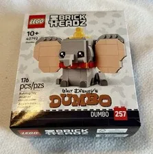 LEGO Brickheadz #257 DUMBO 40792 Walt Disney Animation Movie Classics SEALED New