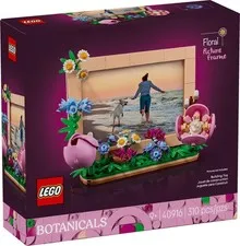 LEGO Botanicals Floral Picture Frame 310-Piece Flower Building Set with Daisy, R