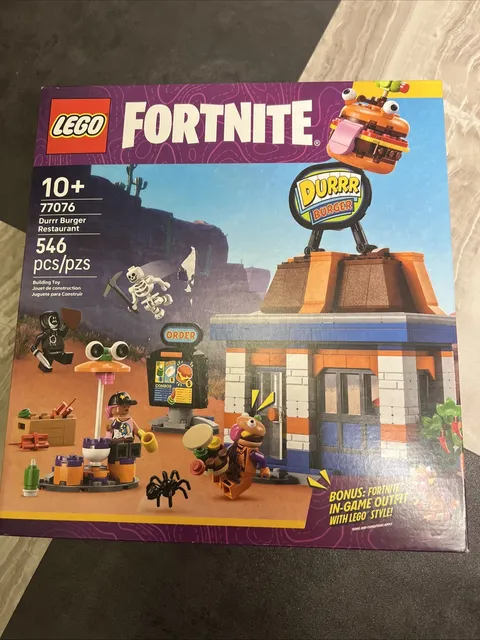 LEGO Fortnite Durrr Burger Restaurant 77076 10 + 546 Pieces