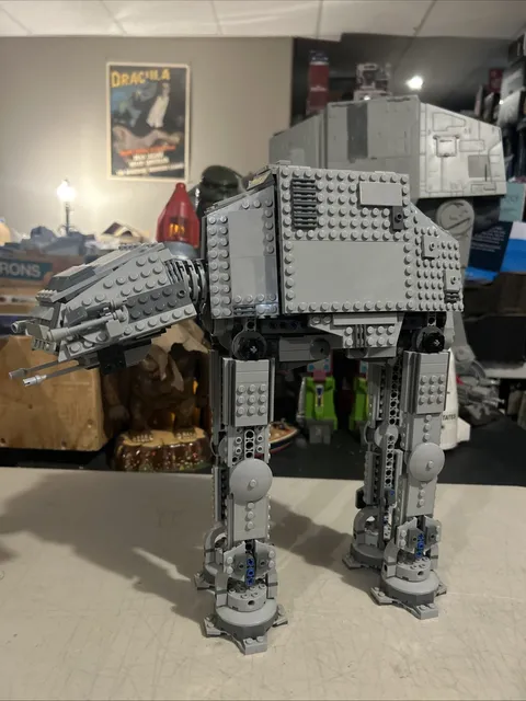 Lego Star Wars AT-AT 75054 (No Minifigures) Incomplete