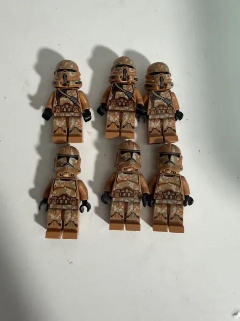 LEGO Star Wars: Geonosis Troopers (75089) Lot Of 6 Troopers