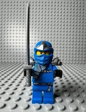 LEGO NINJAGO -- JAY ZX SHOULDER ARMOR MINIFIGURE WITH SWORD 9445 NJO0047 NICE