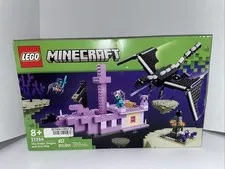 LEGO Minecraft: The Ender Dragon and End Ship (21264) Slight Damage Box New