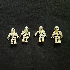 LEGO Skeleton Wobbly Arms, Two Original, Two Sub-heads