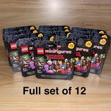 Lego Collectible Minifigure Series Dungeons and Dragons Full Complete Set of 12