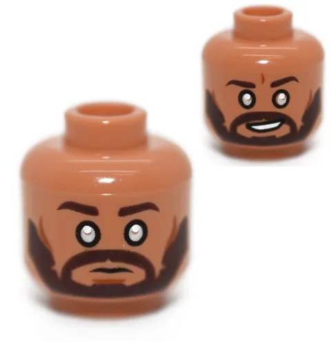 LEGO Nougat Minifigure Head Star Wars Kanan Jarrus Blind beard 75170 6176954