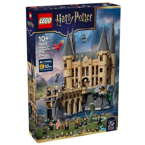 LEGO Harry Potter Hogwarts Castle East Wing Set 76473 Chamber of Secrets 2164pc