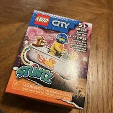 LEGO City 60333  Stuntz Bathtub Stunt Bike Set Retired New