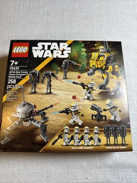 LEGO STAR WARSdisney  327th Star Corps Clone Troopers Battle Pack 75431