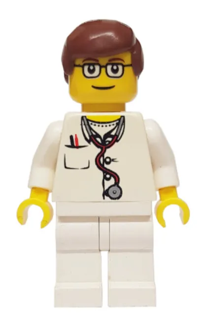 LEGO Town Minifigure Doctor doc021 7892