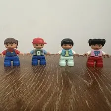 Lego Duplo Figures Lot of 4 Children Toddler Boys Girls Toys