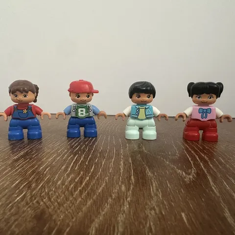 Lego Duplo Figures Lot of 4 Children Toddler Boys Girls Toys