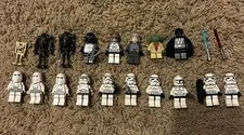 LEGO Star Wars Minifigure Lot - Darth Vader, Yoda, Clone Troopers, Stormtroopers