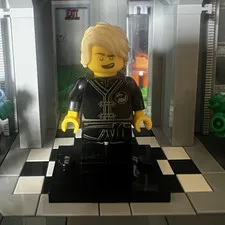 LEGO ninjago lloyd garmadon black wu crew training gi