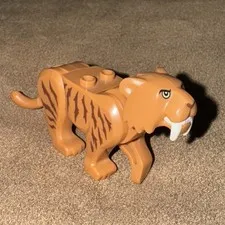 LEGO Sabre Tooth Tiger Authentic Minifigure City 60193 Arctic Saber Tooth Figure