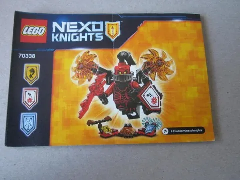 Lego Building Instructions Instruction 79338 Nexo Knights