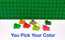 LEGO 1x1 with 3 Leaves Plant Tree "You Pick Your Color and Qty" NEW