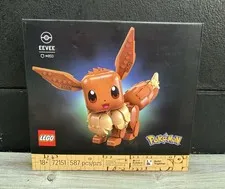 LEGO Pokemon Eevee #72151 Collectible Building Set 587 Pcs Brand New Sealed Box