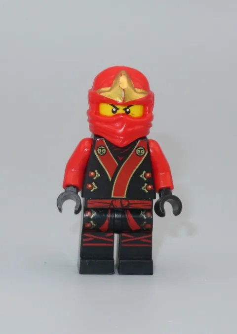 LEGO Ninjago Kai final battle robes Red energy pattern minifigure Ninja 70500