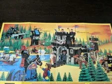 Vintage (1988) LEGO Product CASTLE Black Knights Sets Poster - RARE