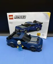 LEGO Speed Champions: Ford Mustang Dark Horse Sports Car 76920 W/Manual (No Box)