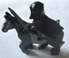 LEGO Black Ringwraith Minifigure From The 9472 Attack On Weathertop Set