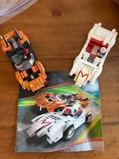 LEGO SPEED RACER 8158: Speed Racer And Snake Oiler W/ Instructions. RETIRED.