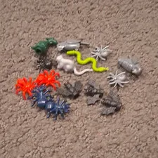 LEGO Spider & Snake Creature Animal Accessory Pieces Lot, Multicolor Plastic