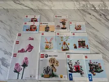 LEGO Manual Instruction Book Lot