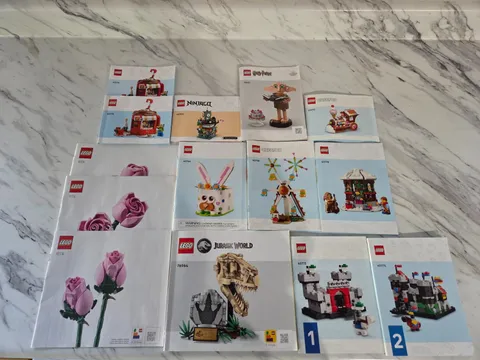 LEGO Manual Instruction Book Lot