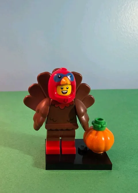 LEGO Series 23 Man in Turkey Costume Collectible Minifigure 71034 Turkey Guy