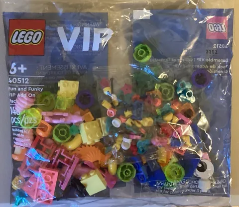 LEGO Fun and Funky VIP Add On Pack 40512 Limited Edition Polybag 148 pcs