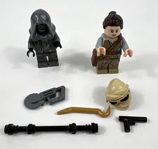 LEGO Star Wars: Rey's Speeder 75099 Minifigures Plus Extras