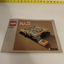 LEGO Ideas Maze Instructional Manual Booklet Only 21305