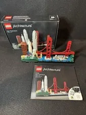 LEGO ARCHITECTURE: San Francisco (21043) 100% Complete With Manual And Box
