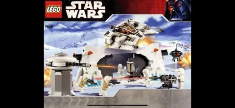 LEGO Star Wars 7666 Hoth Rebel Base 100% COMPLETE