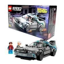 LEGO Speed Champions Time Machine from Back to The Future Building Toy 77256