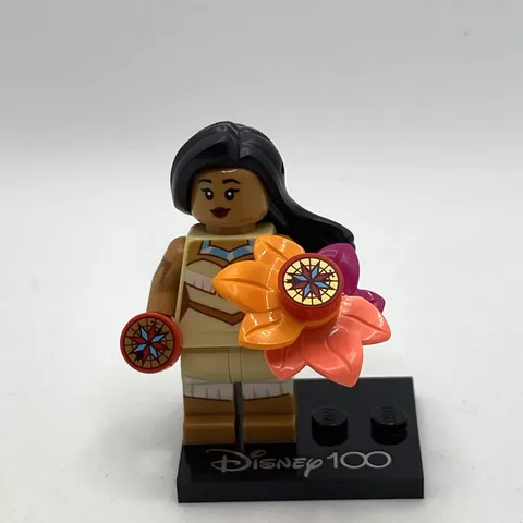 LEGO Pocahontas Minifigure Princess 71038 Disney 100 CMF Native American Exc!