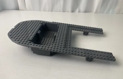 LEGO Boat 18912 Boat Hull Giant Bow Top 40x20x7 Dark Bluish Gray 60095 Set 60109