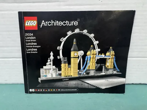 Lego Architecture 21034 London Tower Eye Instruction Manual Only