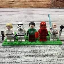 Lego Star Wars Christmas 6pc Mini Figure Bundle Lot Storm Trooper Luke Skywalker