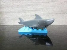 Lego Vintage "SHARK" Old Dark Gray Sea Animal #2547 #2548