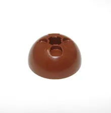 LEGO Reddish Brown Part 7662 MTT Turret Gun Ball Hemisphere 44359